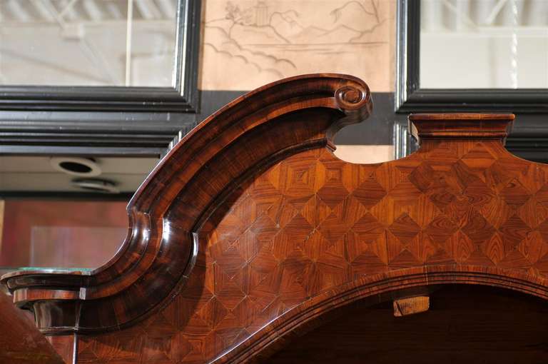 18th Century and Earlier German Walnut Shrank For Sale