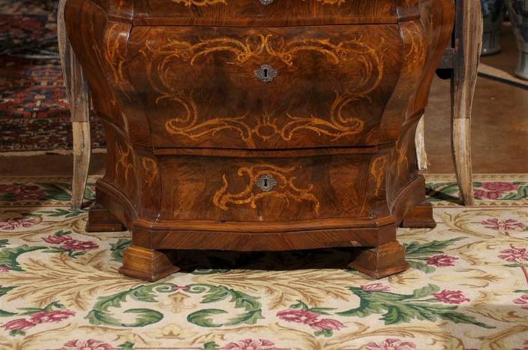 19th Century Continental Bombe Chest