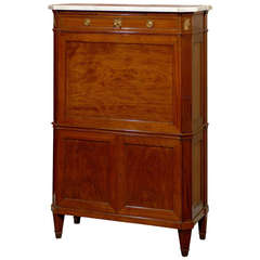 Antique Louis XVI Style Fall Down Secretaire