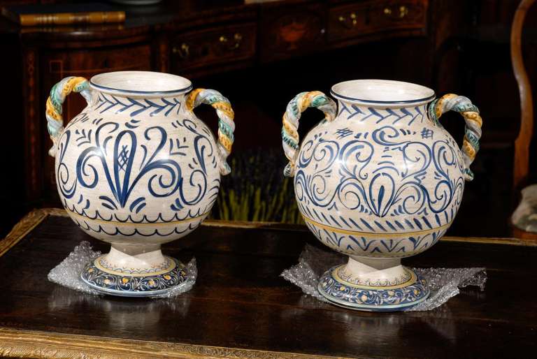 Italian Porcelain Vases 1