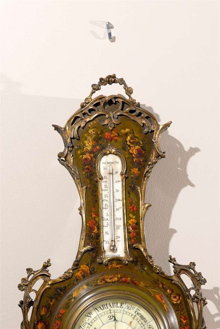 Italian Venetian Barometer In Good Condition In Chamblee, GA