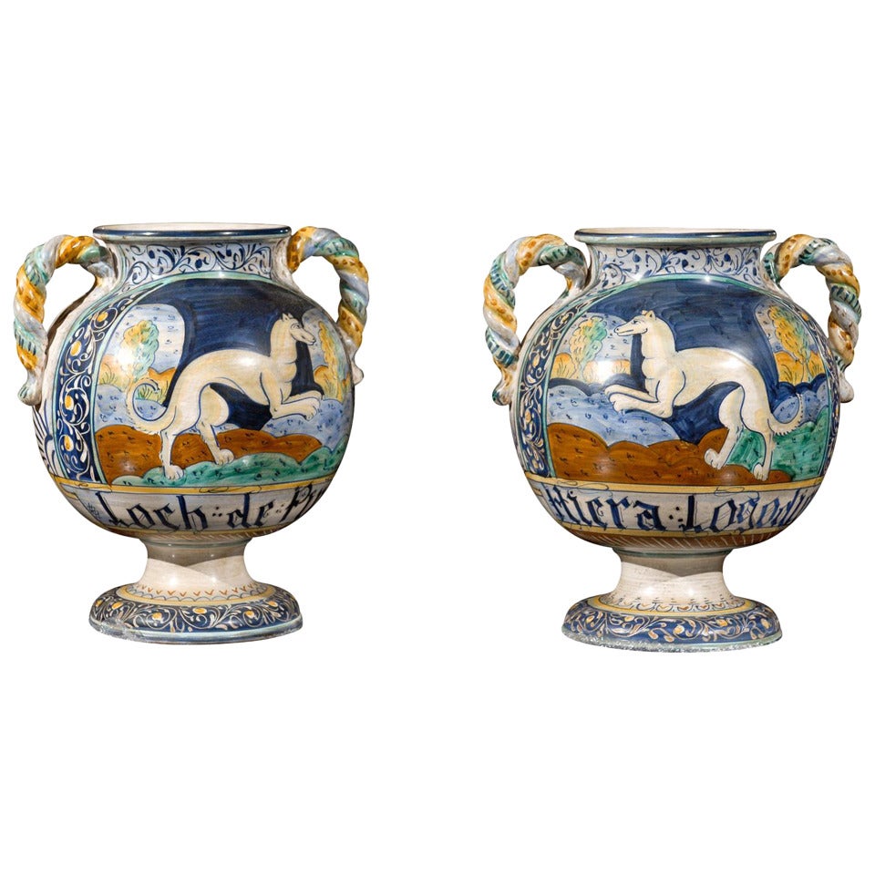 Italian Porcelain Vases
