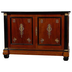 Vintage 20th Century Custom-Made Mahogany Cabinet