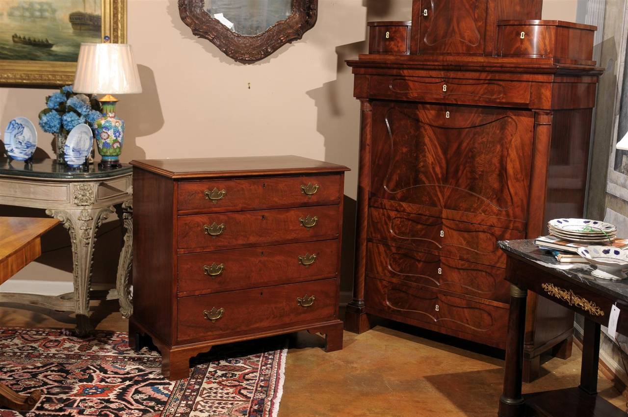 George III George lll Mahogany Chest of Drawers