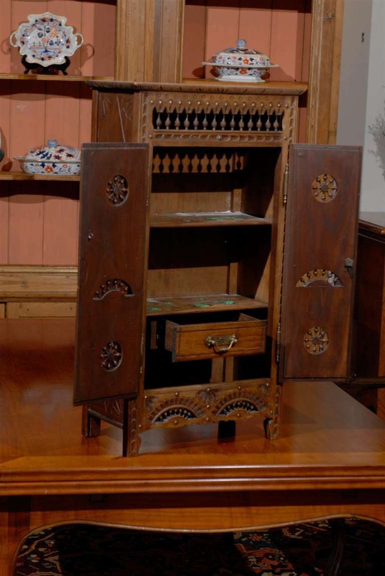 19th Century Carved Cabinet