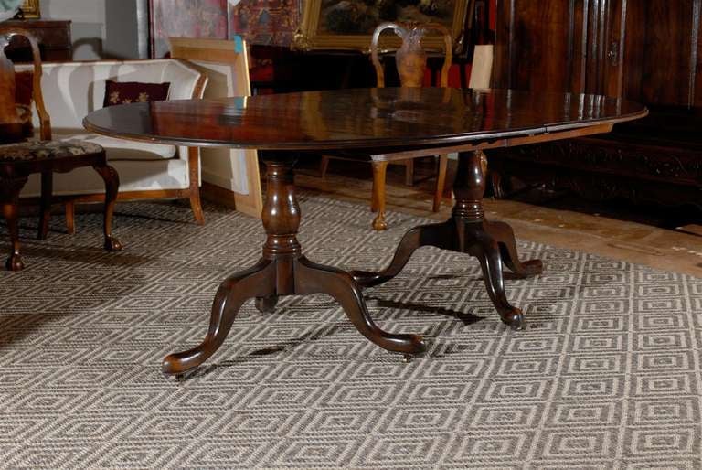 English Queen Ann style Dining Table