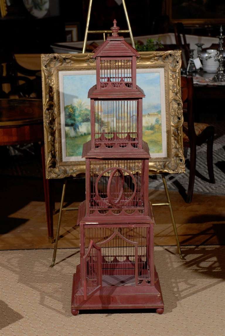Antique Birdcage at 1stDibs