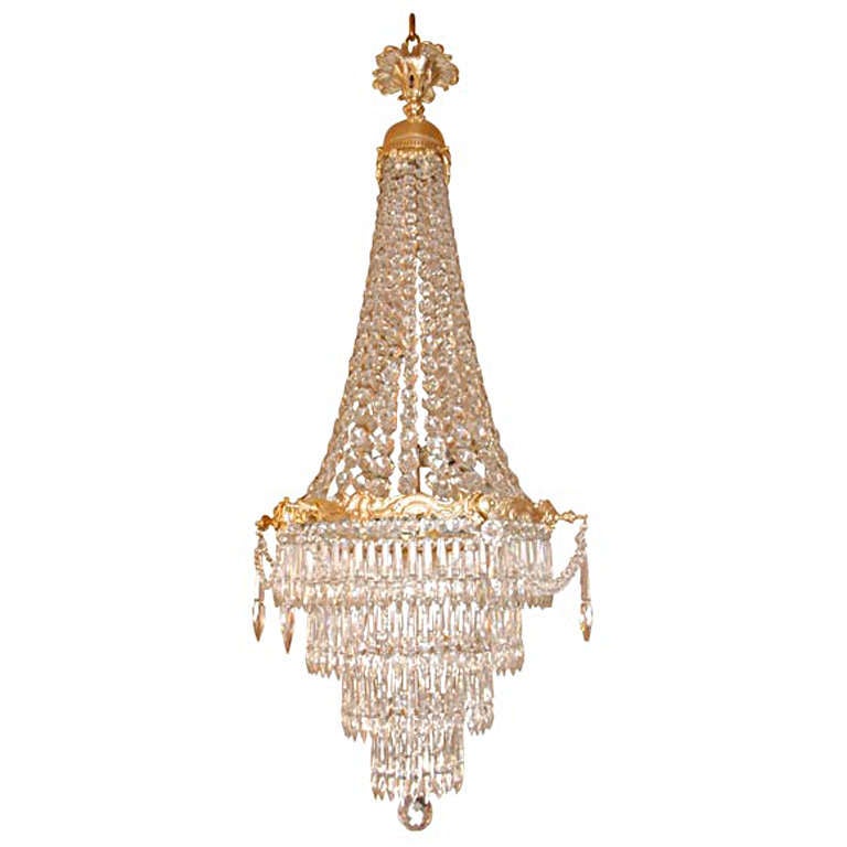 Crystal Chandelier For Sale at 1stdibs