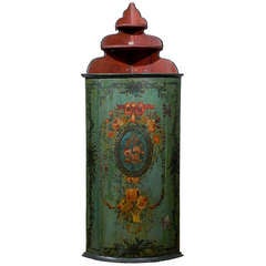 English Hanging Corner Cabinet