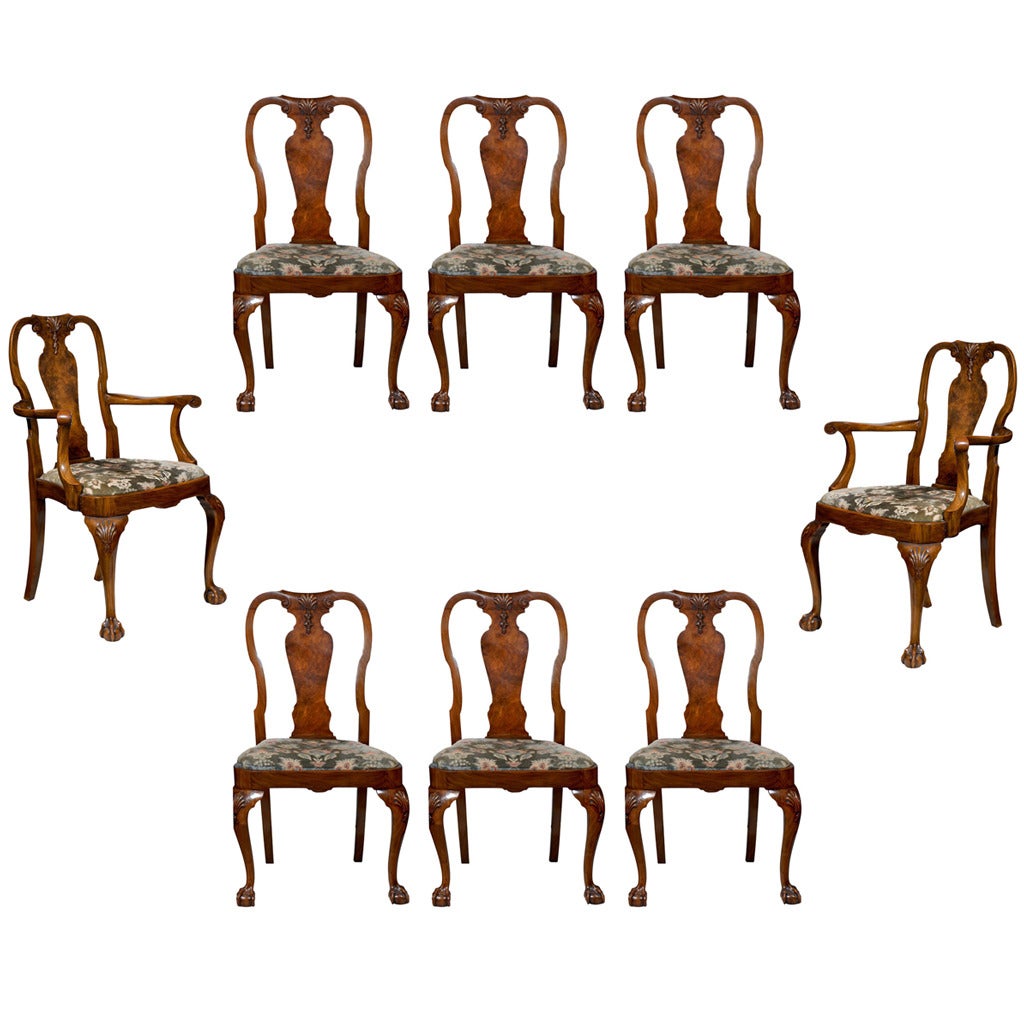 Set of 8 Georgian Dining Chairs