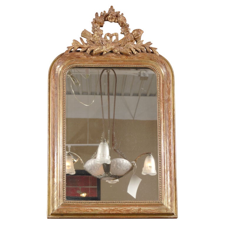 Small Louis Philippe Mirror For Sale