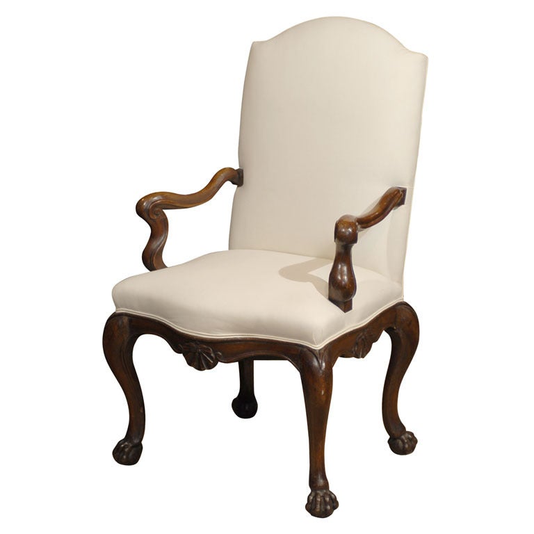 18th C. Italian Walnut Chair