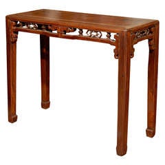 19th Century Qing Dynasty Narrow Side Table
