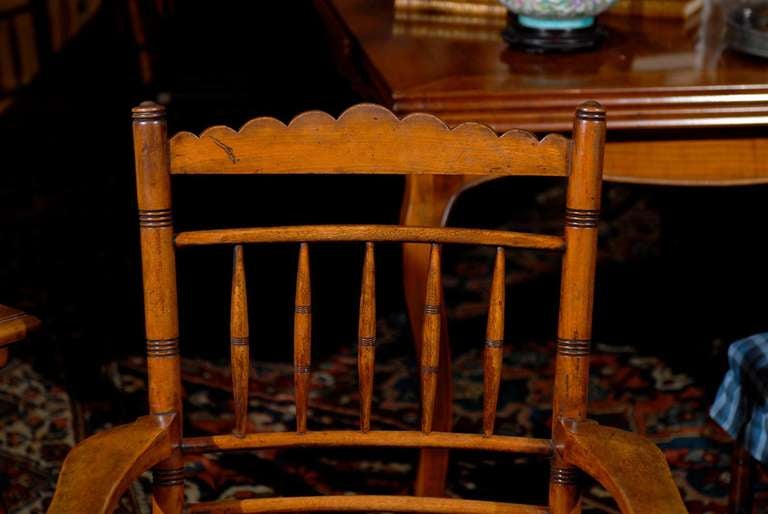 Walnut Set of 8 Heirloom Dining Chairs