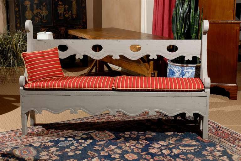 Pair of French Church Pews