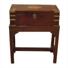 English Regency Box on Stand or Lap Desk