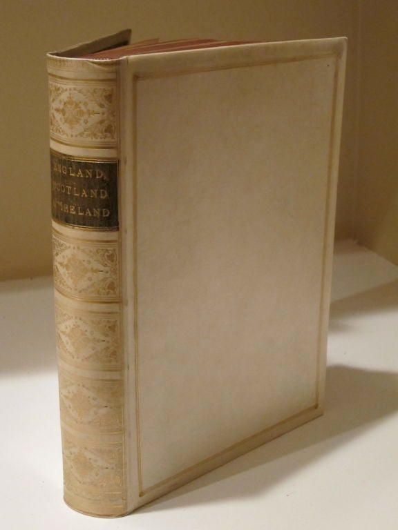 Bill Blass Collection:  19th c. Book on England, Scotland