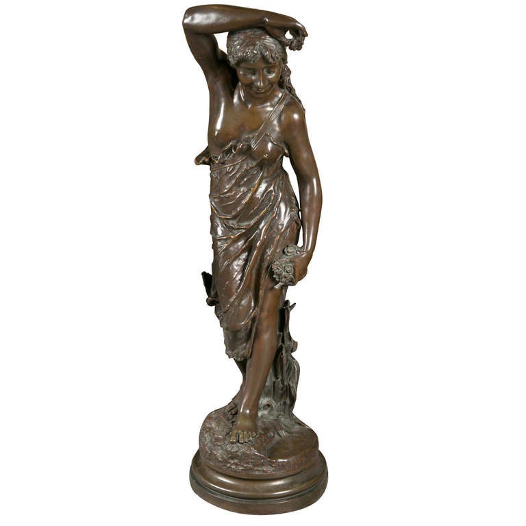 antique bronze figure