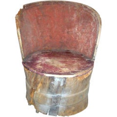  Swedish Barrel Back Chair