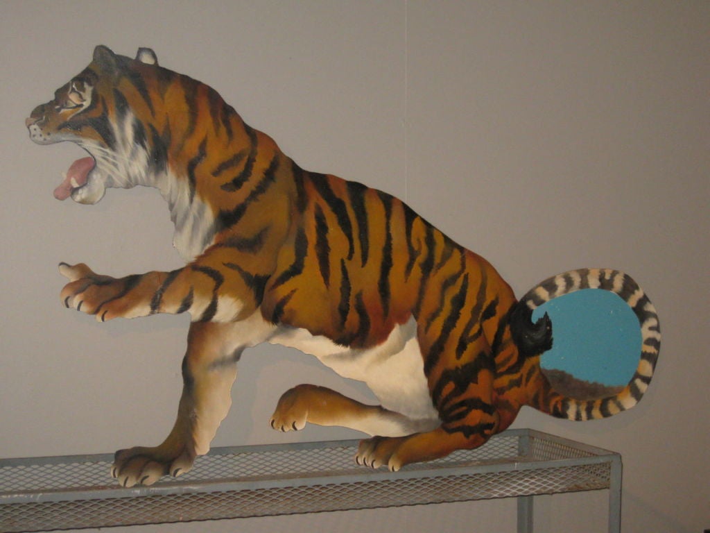 Very cool  tiger from a defunct arcade