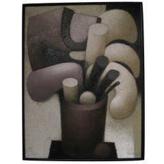 Wonderful Abstract Oil On Canvas 3
