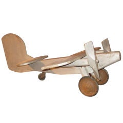 Vintage Balsa Wood Airplane