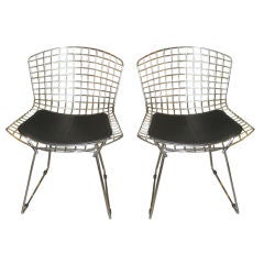 Pair Of Vintage Knoll Bertoia Chairs