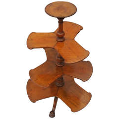 Early English Four Tier Serving Stand