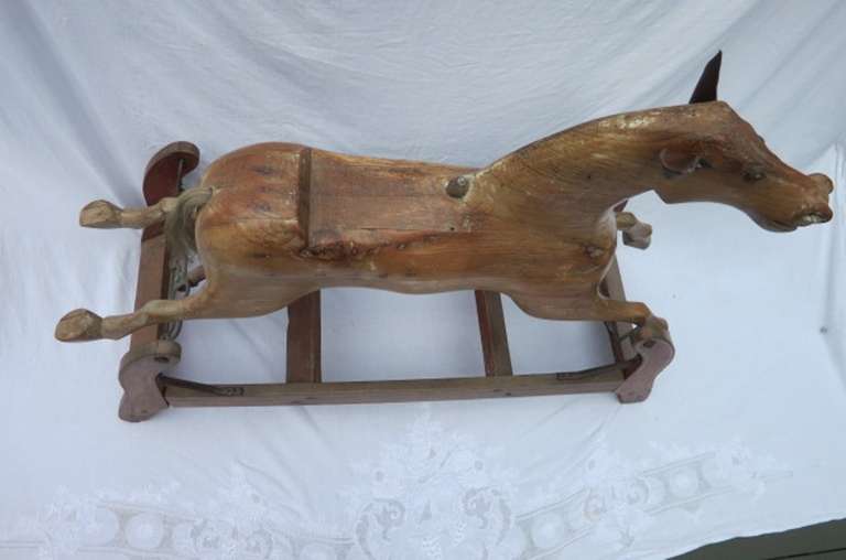 19th Century Prancing Horse For Sale