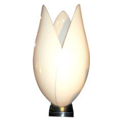 Acrylic Tulip Lamp By Rougier