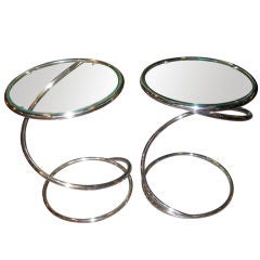 Pair Of Pace Spring Tables