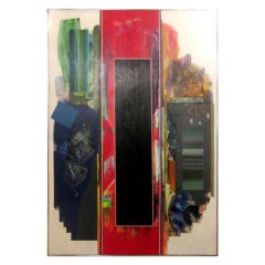 Abstract Oil On Canvas 1