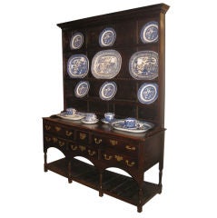 Antique English Oak Dresser