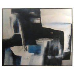 C. 1950's Abstract Oil On Canvas 4