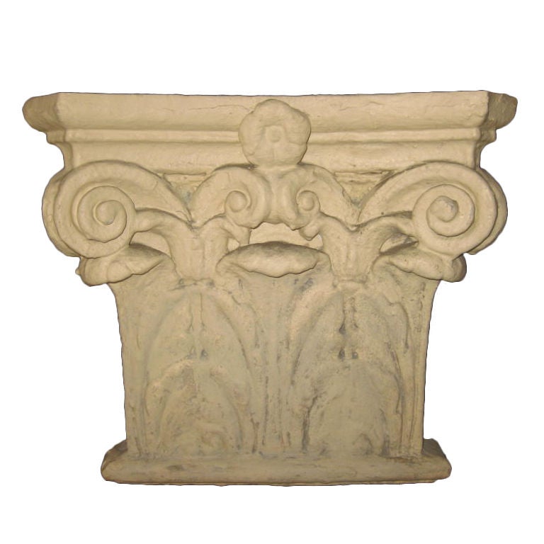 Plaster Pilaster Capital