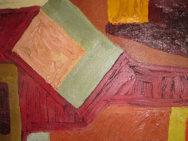 Mid-20th Century New York School Abstract Painting For Sale