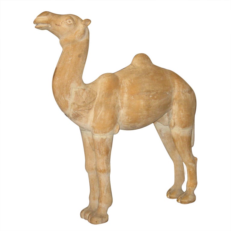 Large Carved camel For Sale