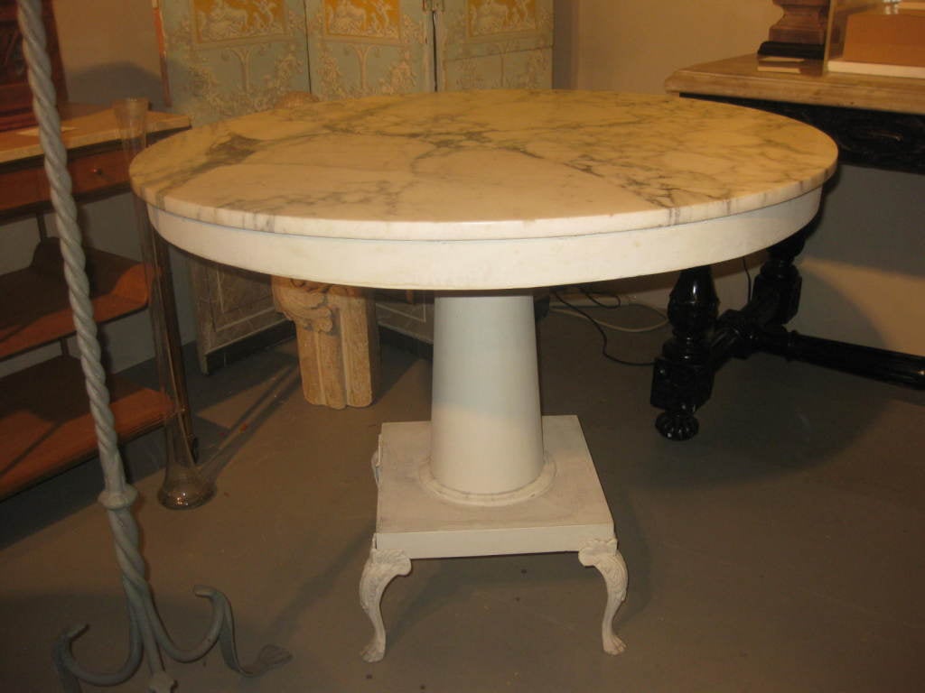 Marble Top Table