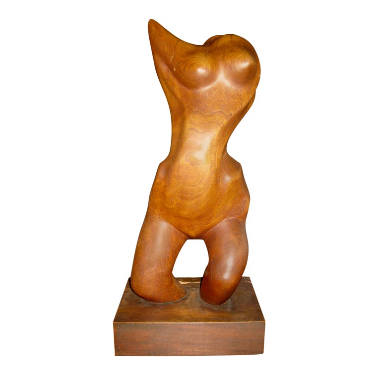 Modernist Nude Sculpture For Sale