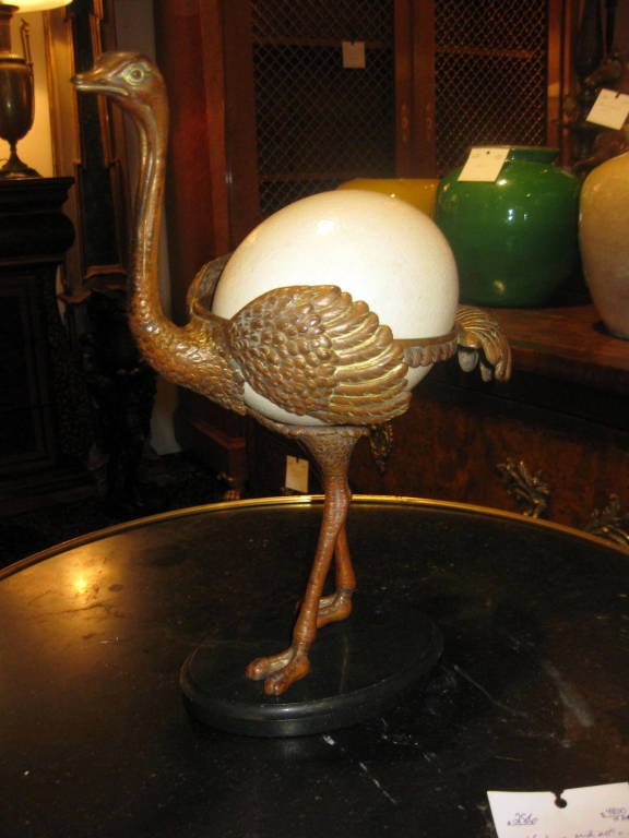 Bronze Ostrich