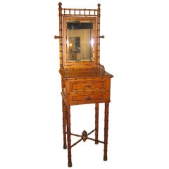Faux Bamboo Stand