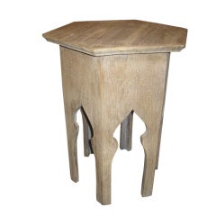 Bleached Oak Morrocan Style Low table