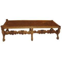 Bench Made From A 19th C. Daybed