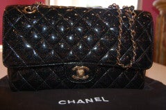 Black Patent Chanel Bag - Limited Edition
