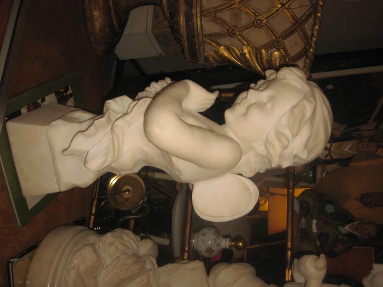 Marble Sculpture By Cipriani