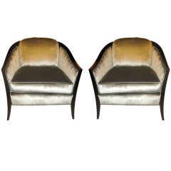 Paie Of Mid Century Chairs By John Stuart