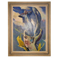 Oil On Canvas Signed Marc Klionsky 10