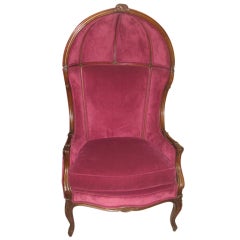 Antique Victorian Porters Chair