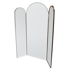 Vintage Tri fold Mirror