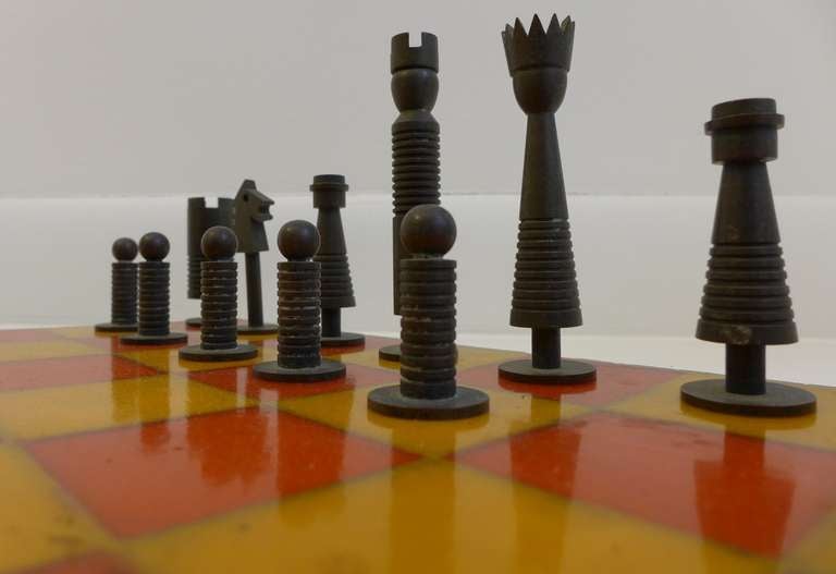 German Modernist Chess Set 1